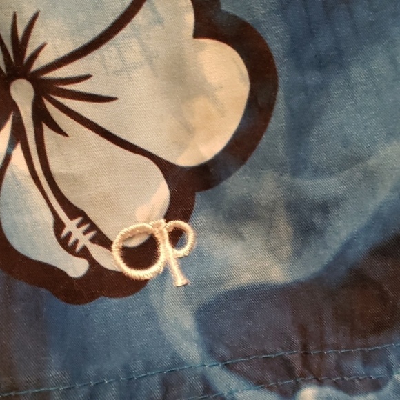 ☃️op Swim Trunks 24 Month Hawaiian Print Blue - Picture 7 of 7